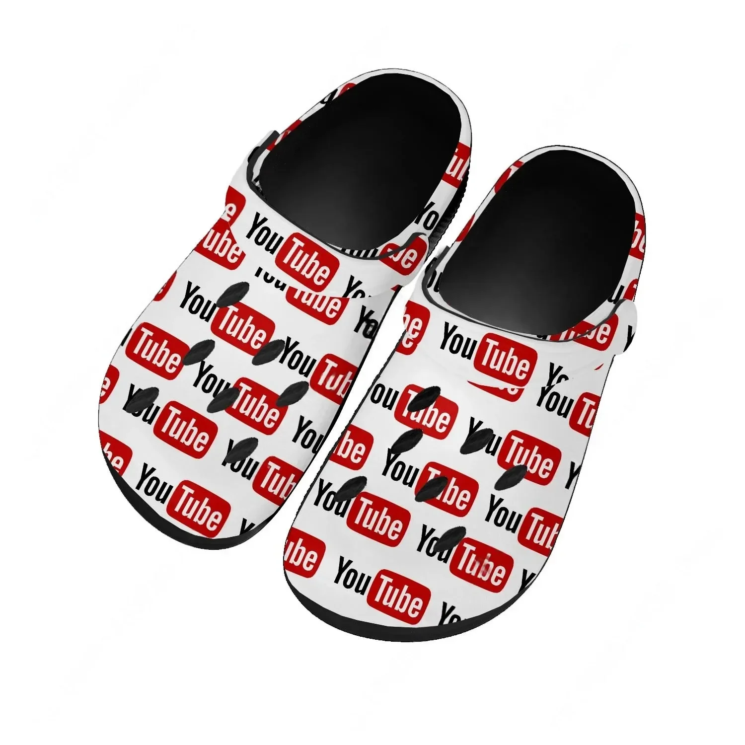 Men Fashion Youtuber - Sandálias YouTube para Mulheres e Adolescentes,