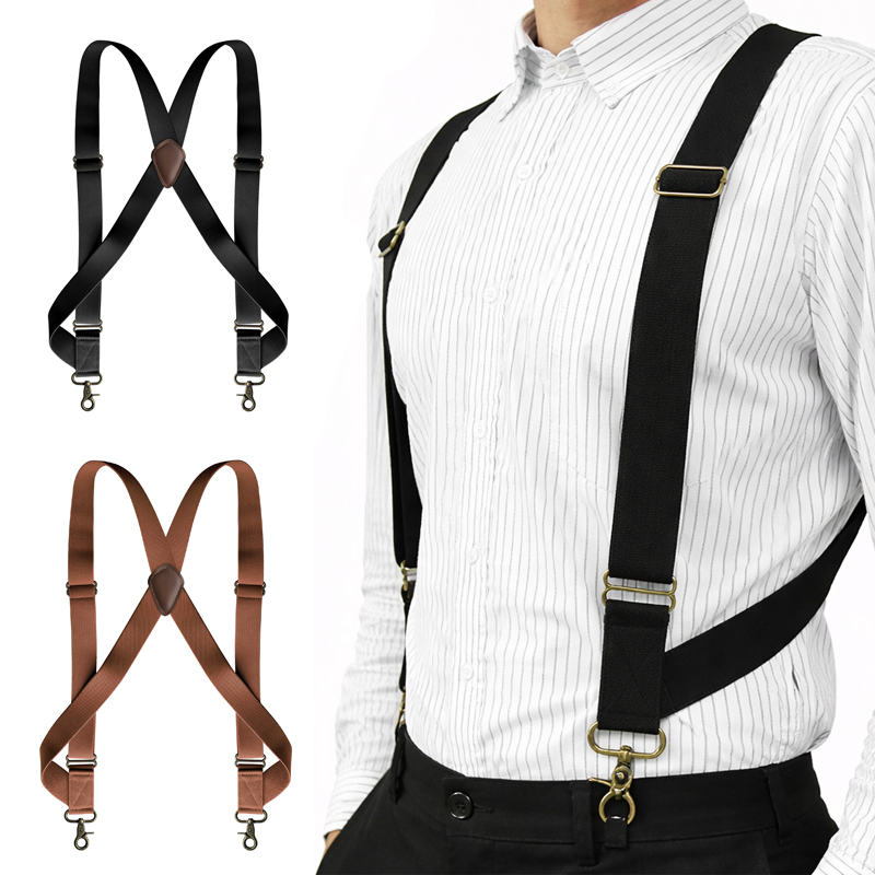 Suspenders Clip Men - 1 Peça Suspensório Masculino Adulto de
