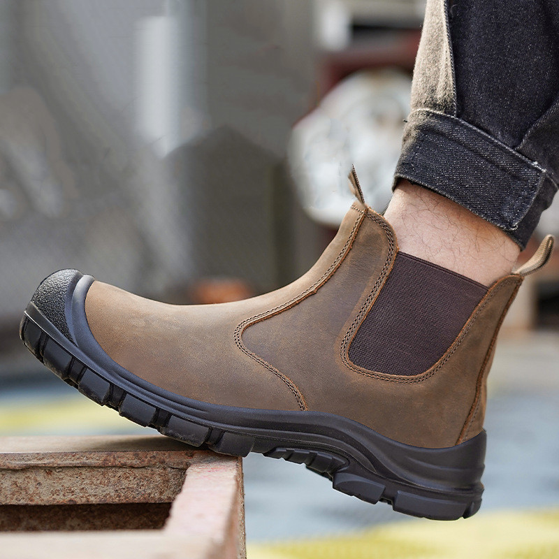 Men'S Fashion News - Tamanho grande moda masculina aço toe