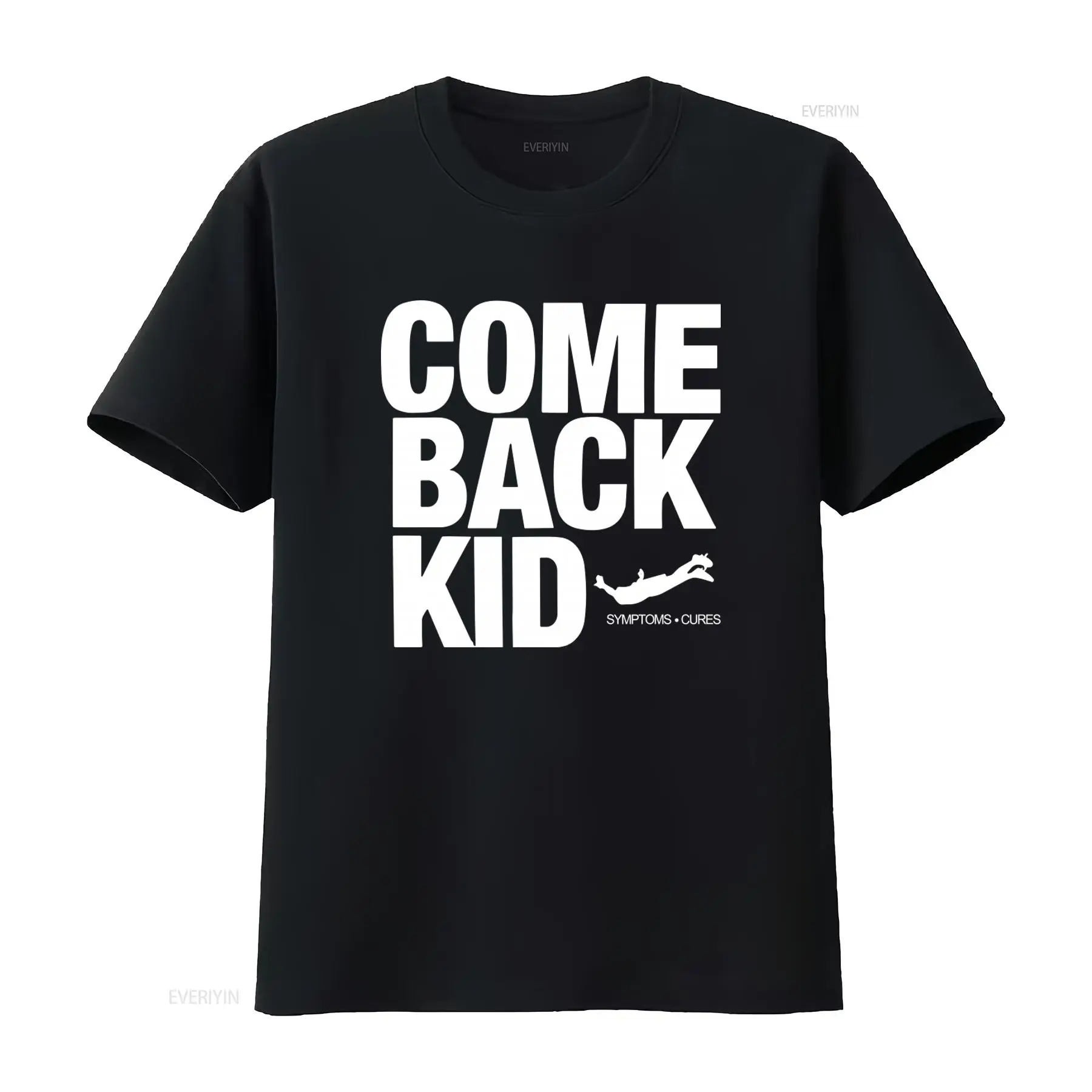 Men Fashion Kids - Camiseta Comeback Kid Symptoms And Cures