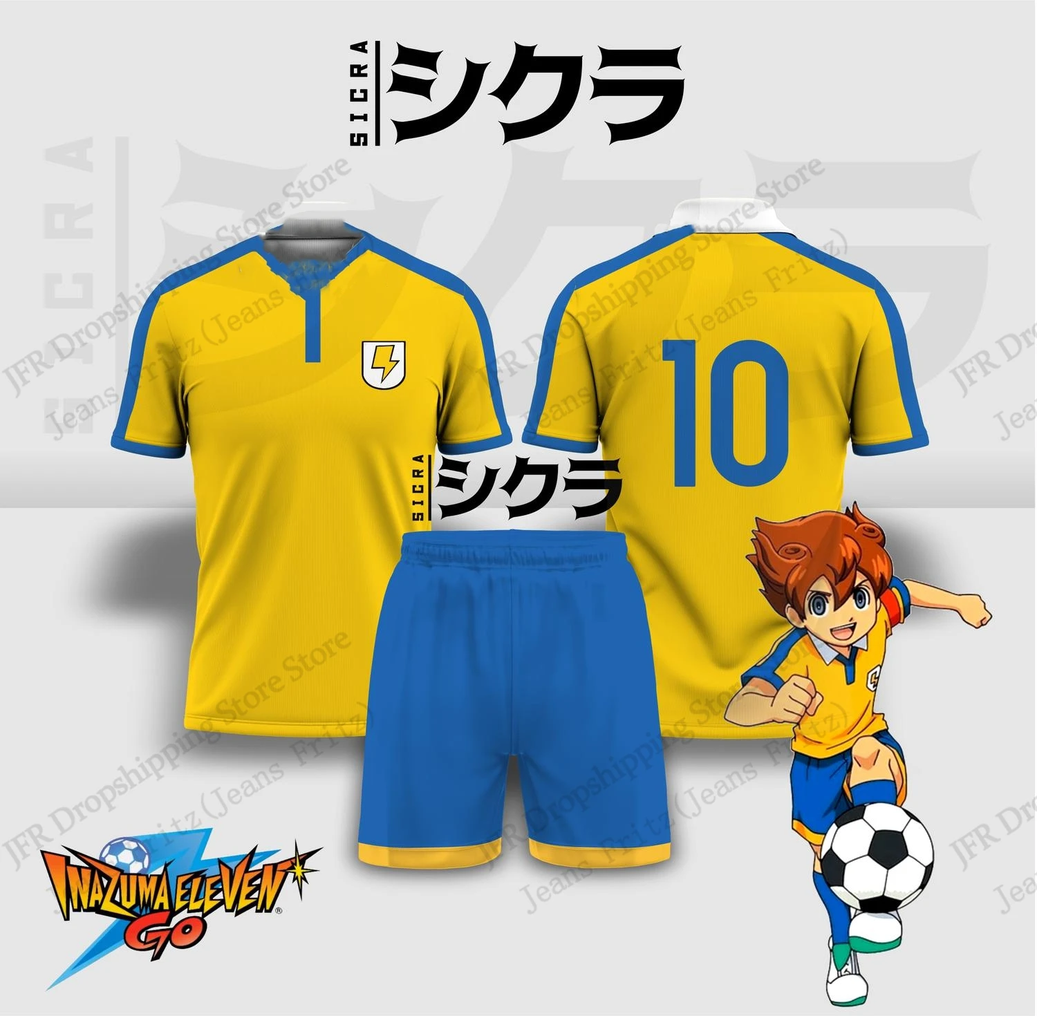 Men Fashion Kids - Conjunto de Camiseta e Shorts Esportivo