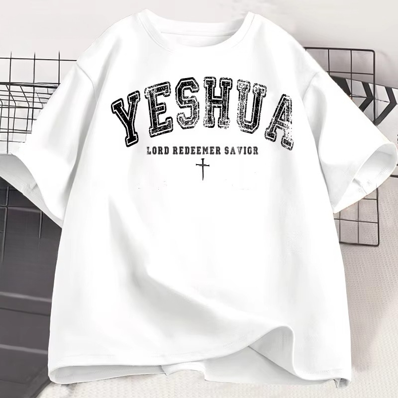 Camiseta Vintage Yeshua Cristã - Men'S Fashion Aesthetics avaliação e preço