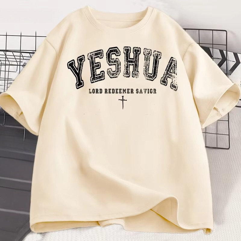 Camiseta Vintage Yeshua Cristã - Men'S Fashion Aesthetics avaliação e preço