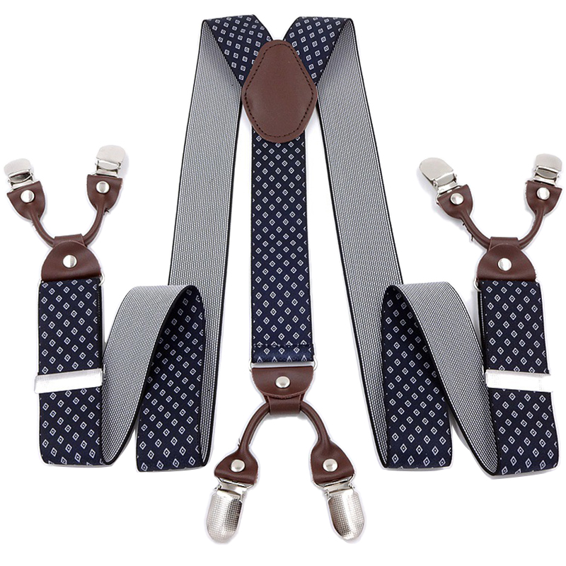 Suspensórios vintage para home - Suspenders Clip Men avaliação e preço
