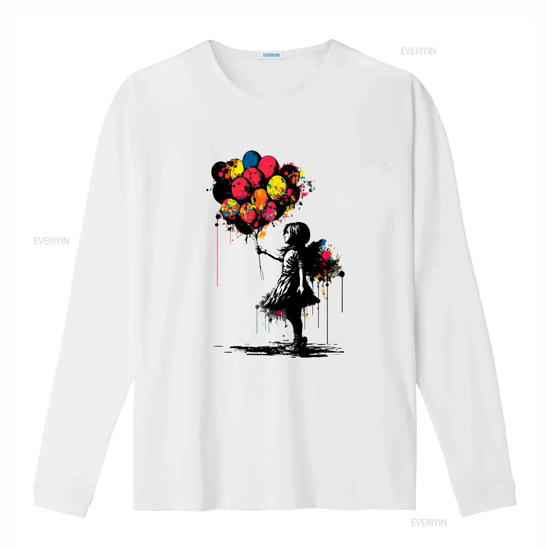 Camiseta Banksy Peace Balloon  - Men'S Fashion Aesthetics avaliação e preço