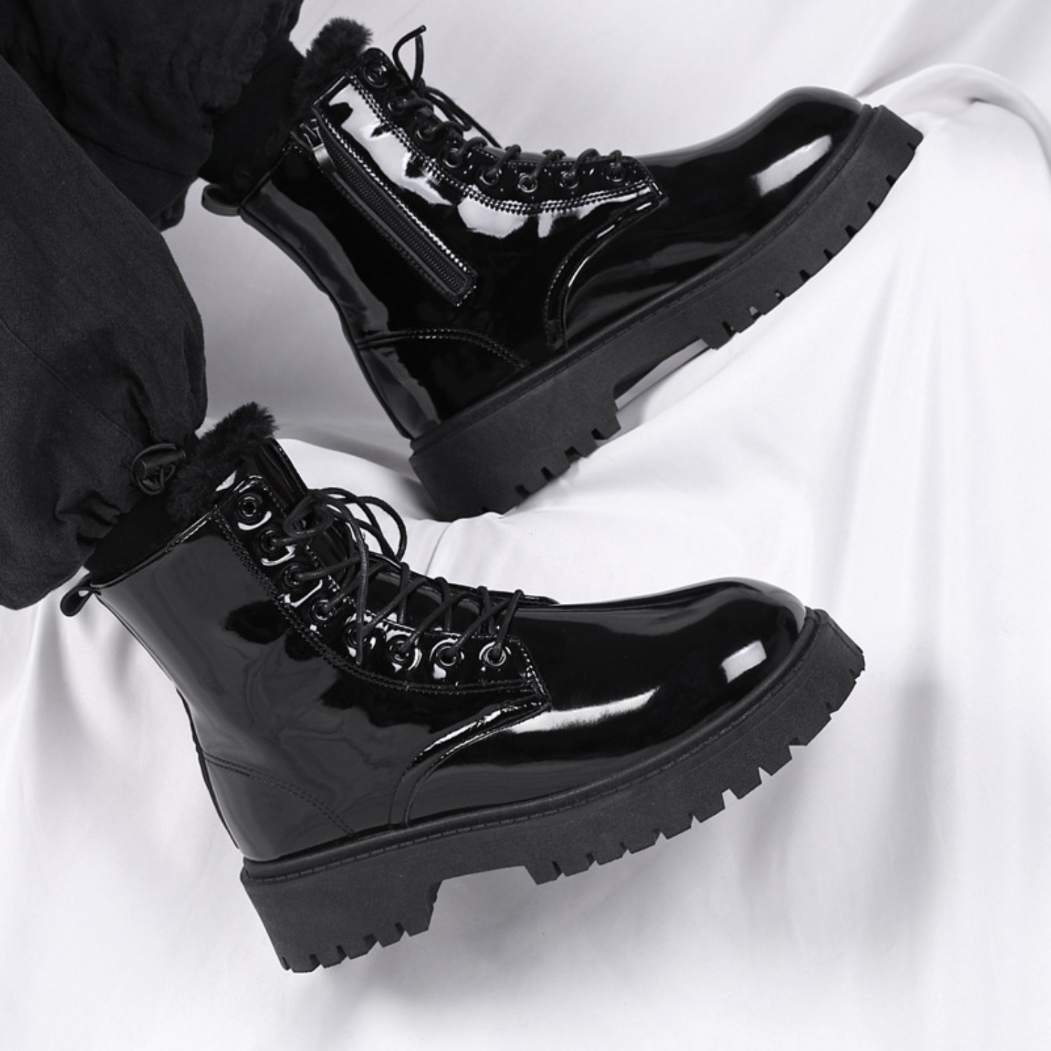 Botas masculinas de cano alto, - Men'S Fashion Plus avaliação e preço