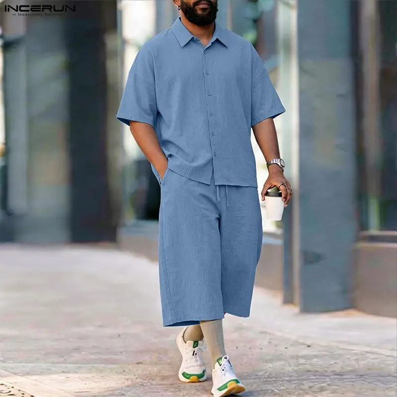 Conjuntos Masculinos INCERUN:  - Men'S Fashion For 2026 avaliação e preço