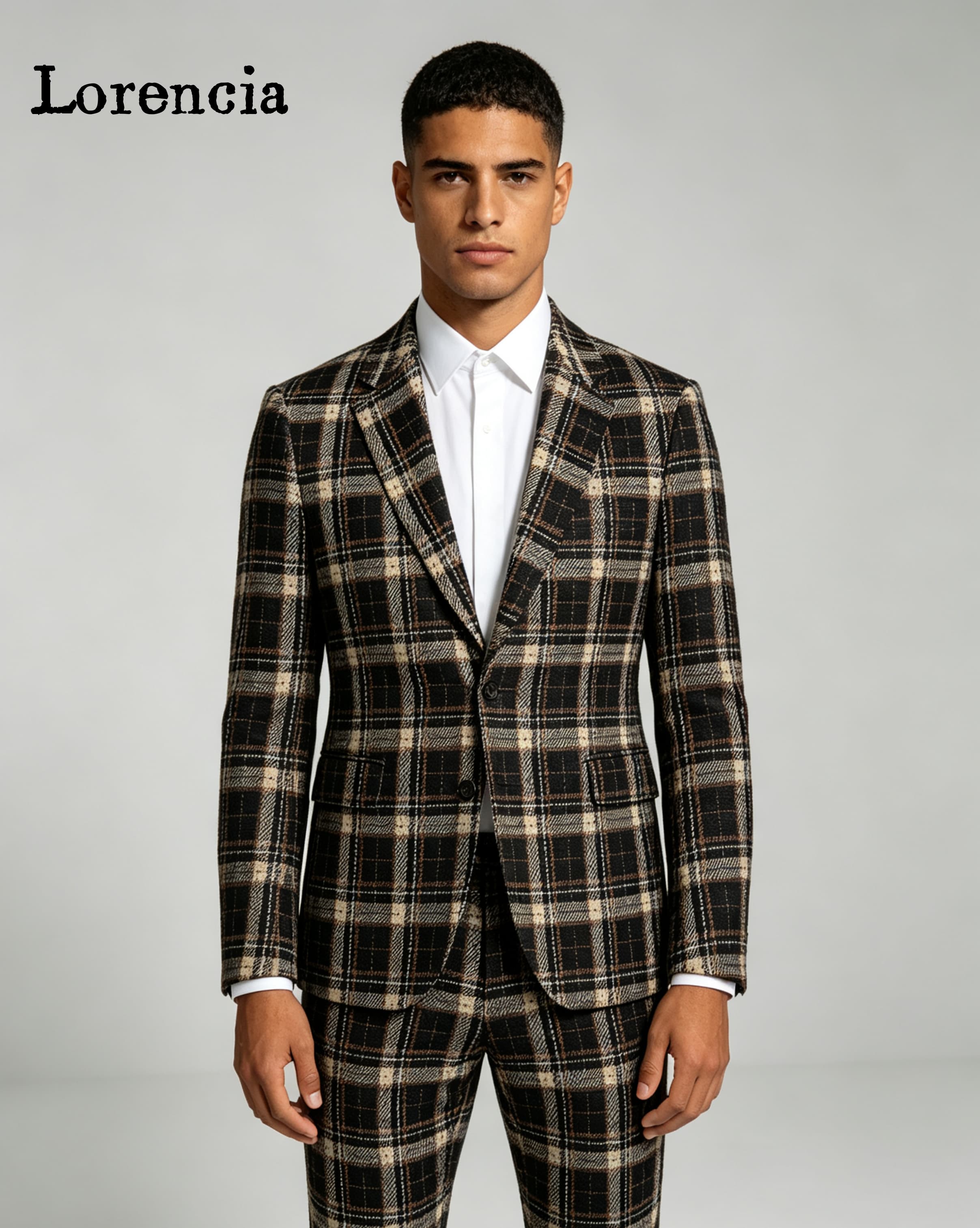 Ternos masculinos xadrez da mo - Mens Fashion Trajes avaliação e preço