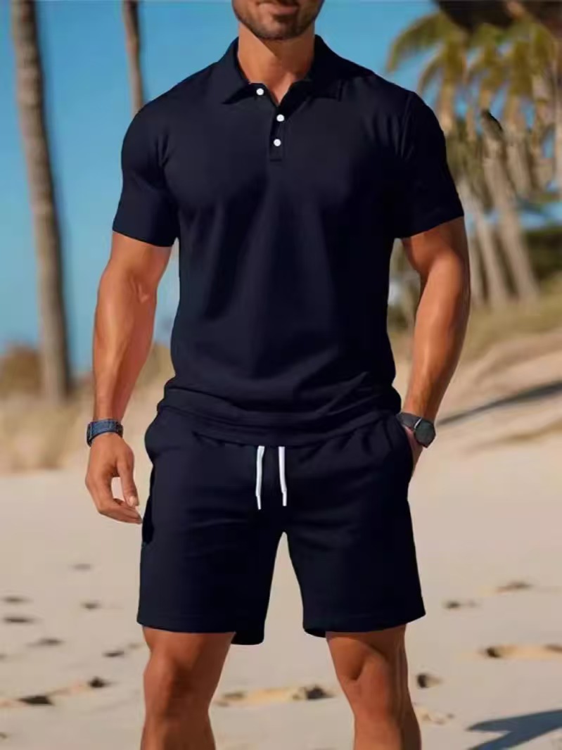 Conjunto de verão casual versá - Men'S Fashion Plus avaliação e preço