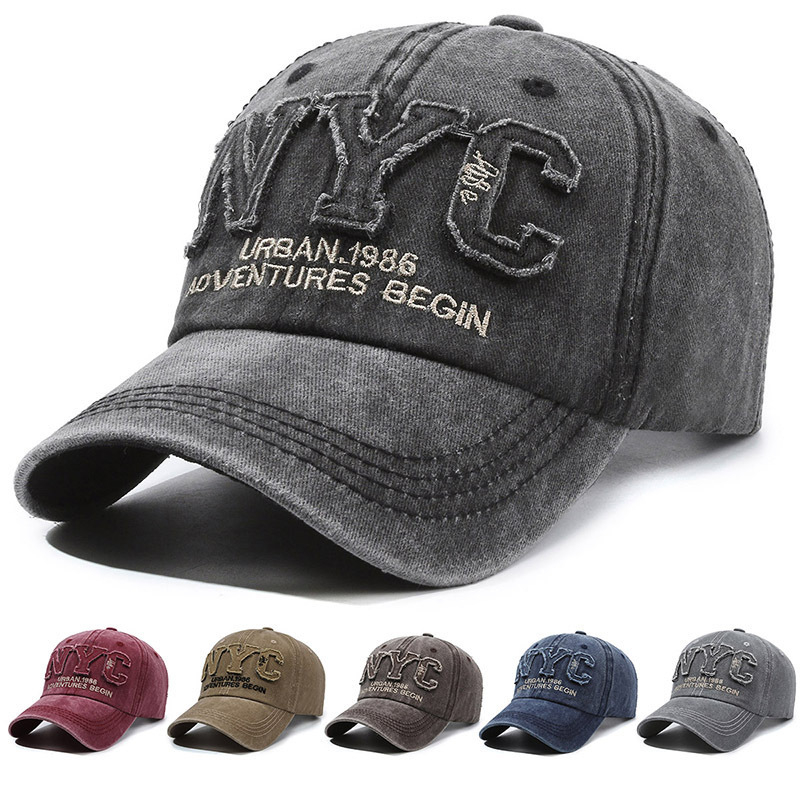 Boné Vintage de Letras Grandes - Men'S Fashion Nyc avaliação e preço