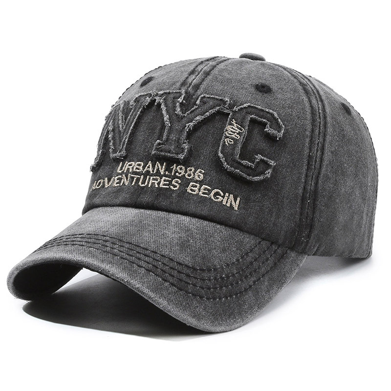 Boné Vintage de Letras Grandes - Men'S Fashion Nyc avaliação e preço