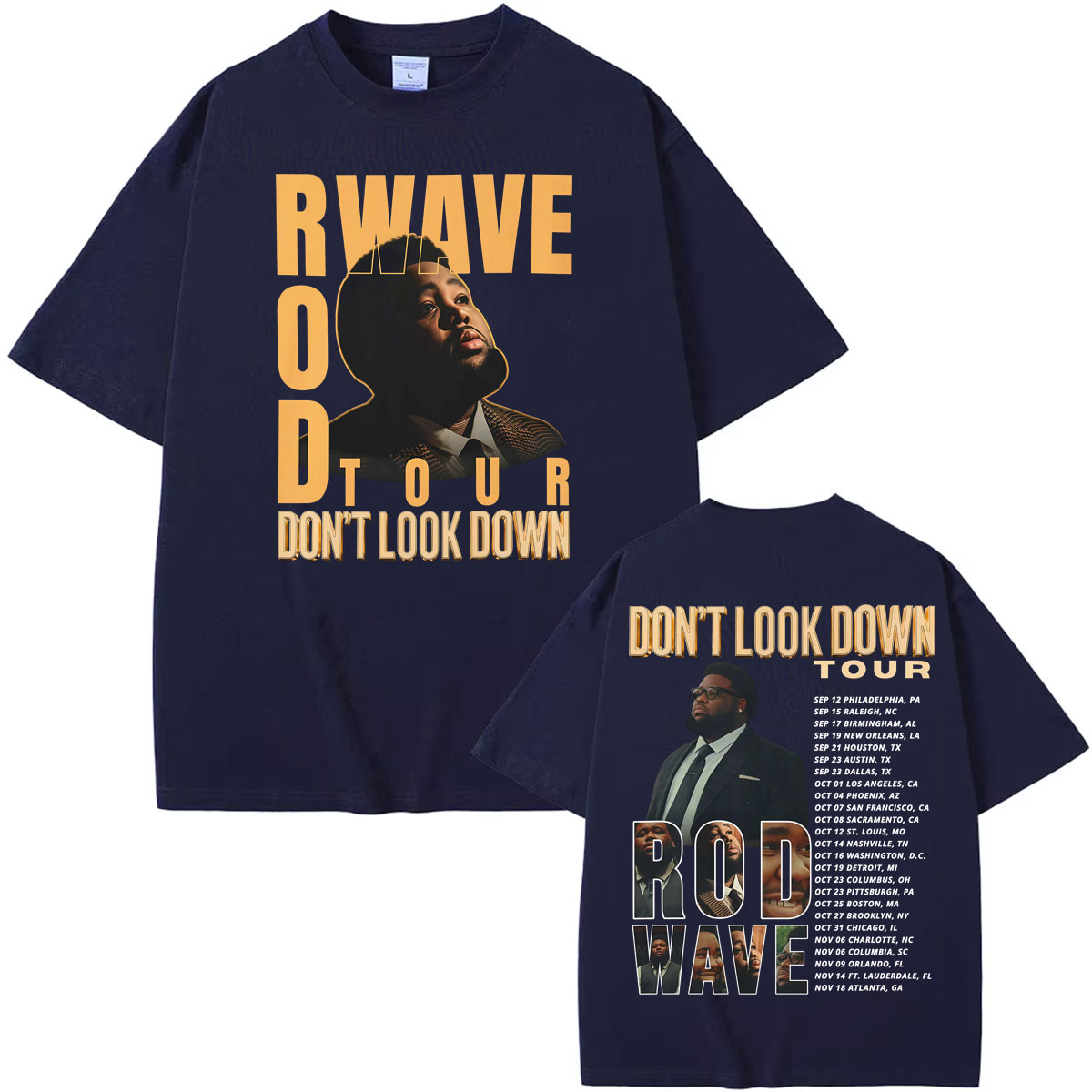 Camiseta Gráfica Rapper Rod Wa - Men'S Fashion Looks 2026 avaliação e preço