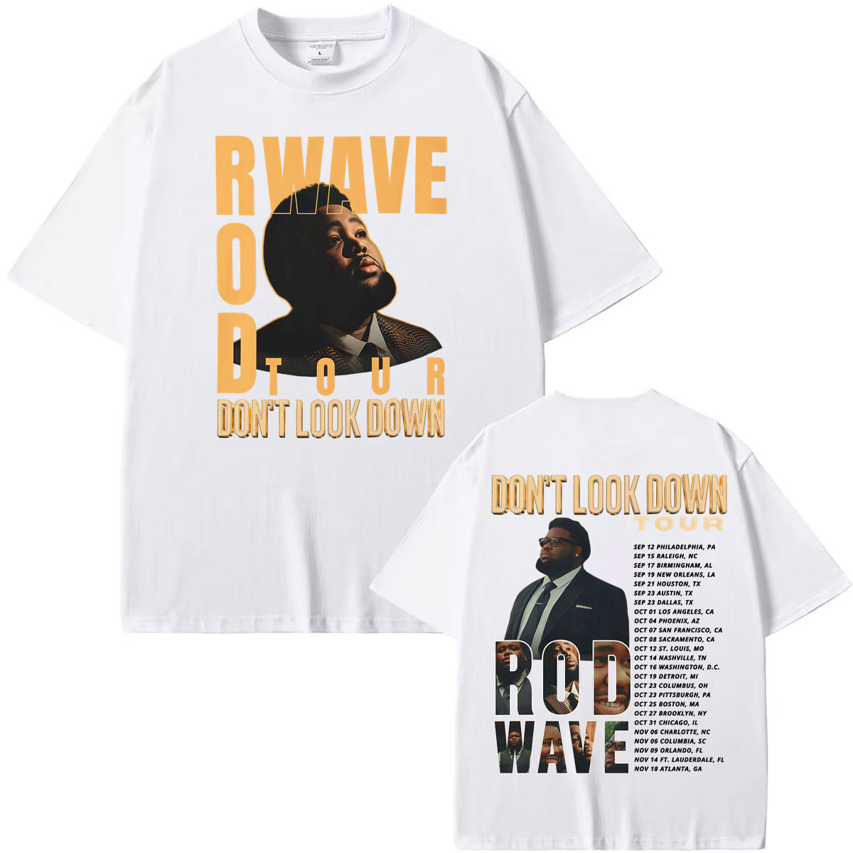 Camiseta Gráfica Rapper Rod Wa - Men'S Fashion Looks 2026 avaliação e preço