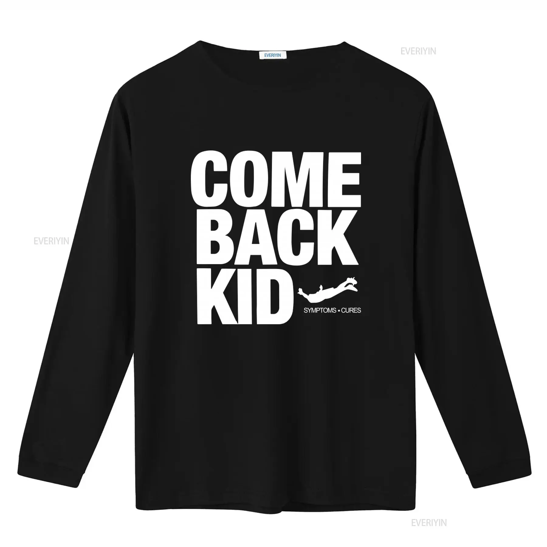 Camiseta Comeback Kid Symptoms - Men Fashion Kids avaliação e preço