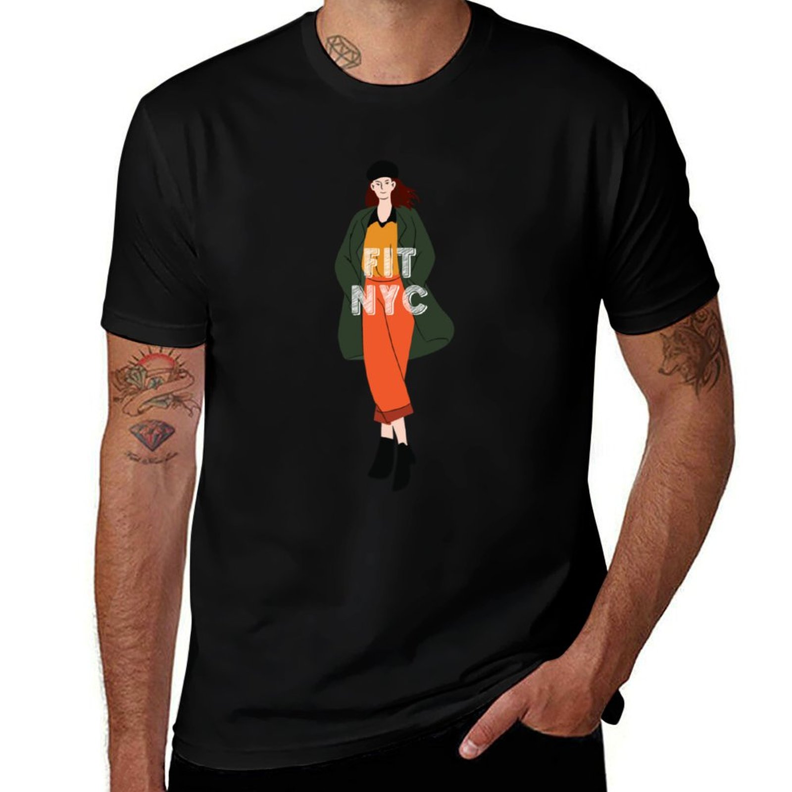 FIT NYC - Camiseta Escolar de  - Men'S Fashion Nyc avaliação e preço