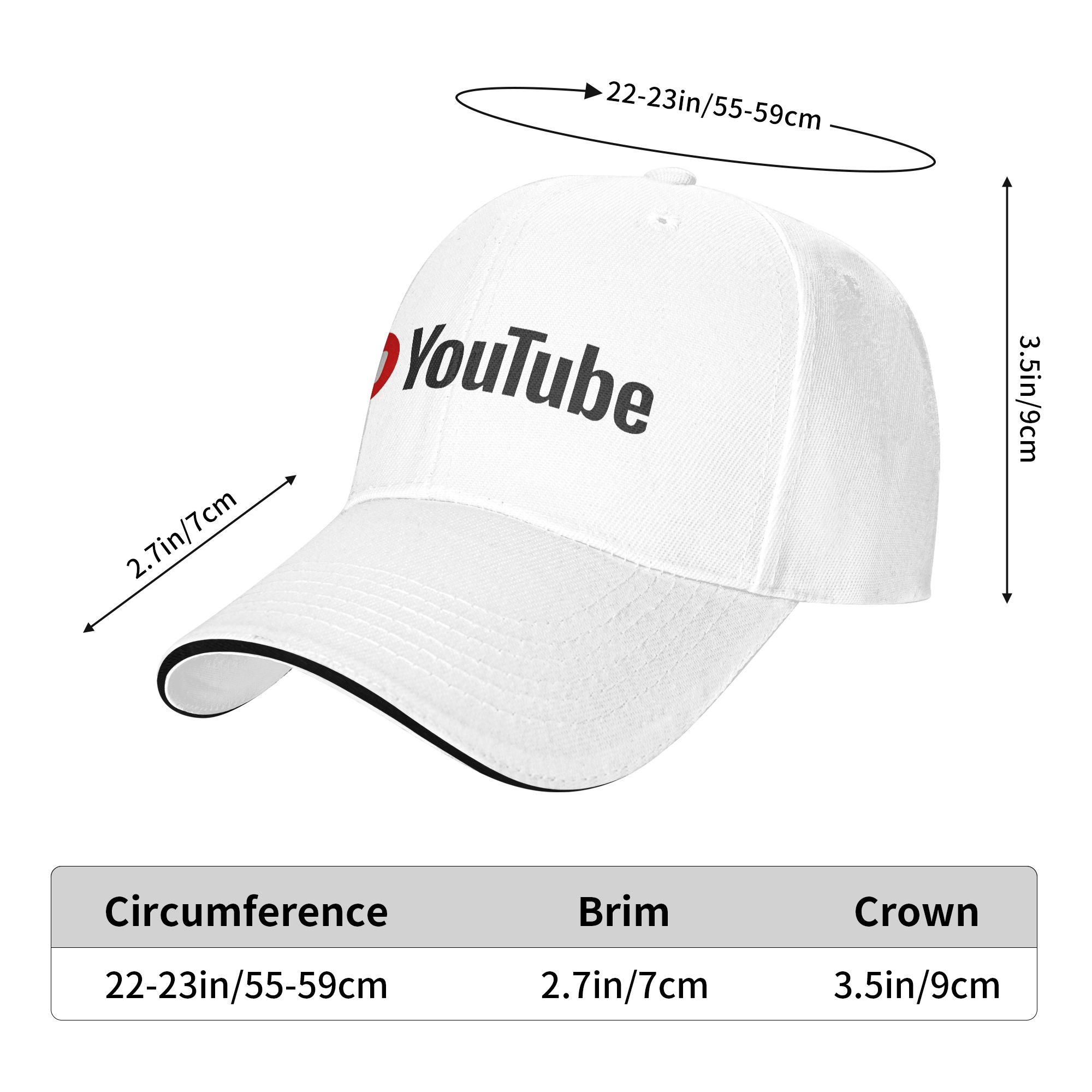 Boné de Beisebol YouTube Sun p - Men Fashion Youtuber avaliação e preço