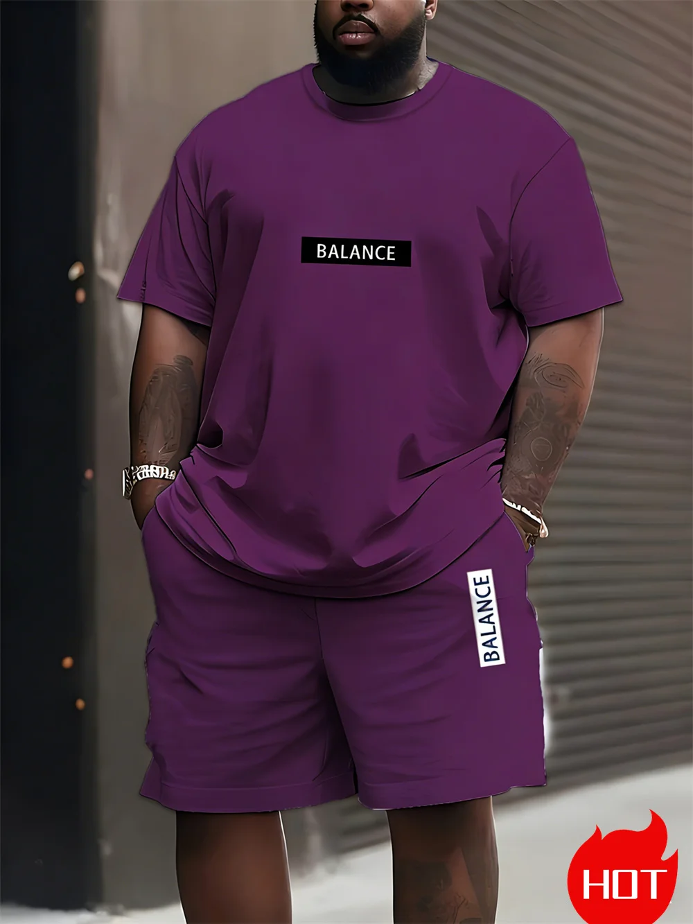 Conjunto de camiseta e bermuda - Men'S Fashion Plus avaliação e preço