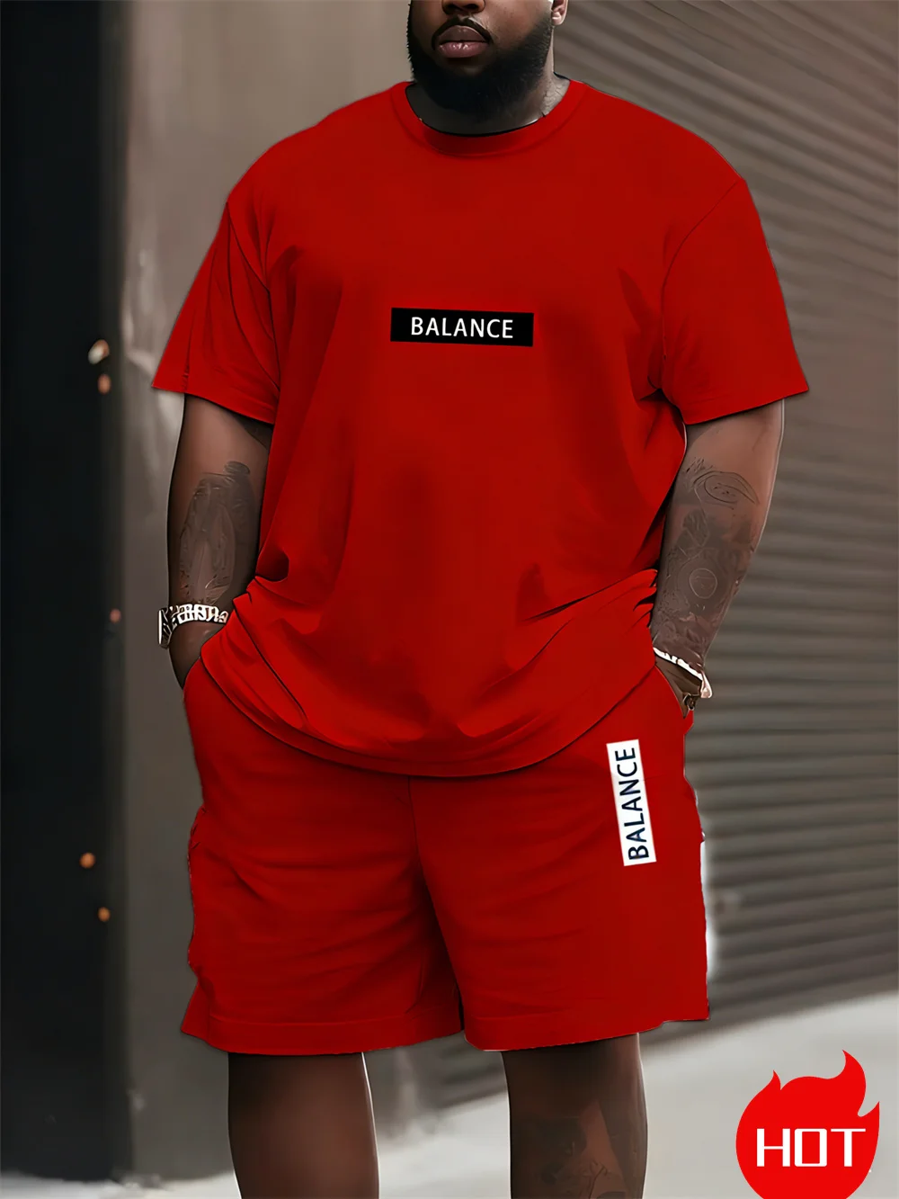 Conjunto de camiseta e bermuda - Men'S Fashion Plus avaliação e preço