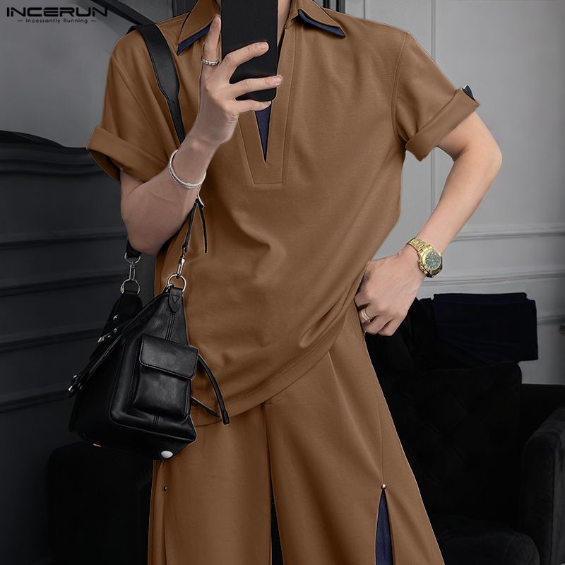 Conjunto Masculino de Camisa d - Men'S Fashion For 2026 avaliação e preço