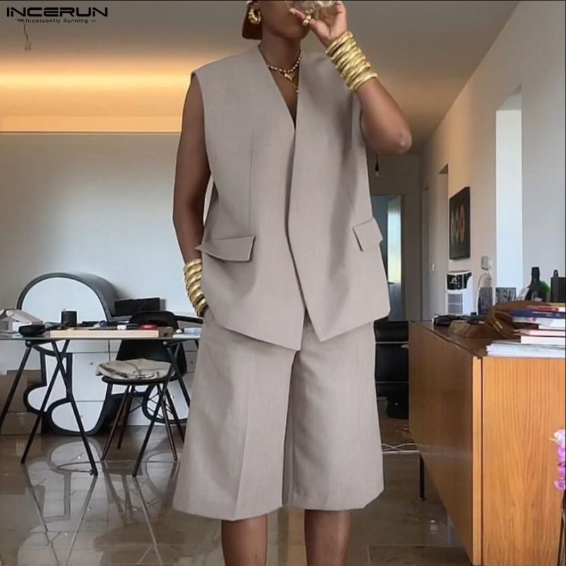 Conjuntos Masculinos INCERUN:  - Men'S Fashion For 2026 avaliação e preço