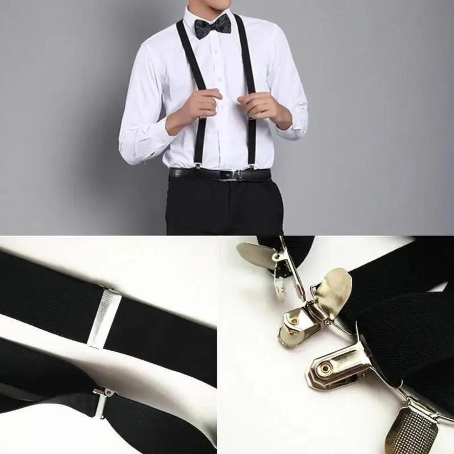 1 PCs Moda Mulheres Homens Cli - Suspenders Clip Men avaliação e preço