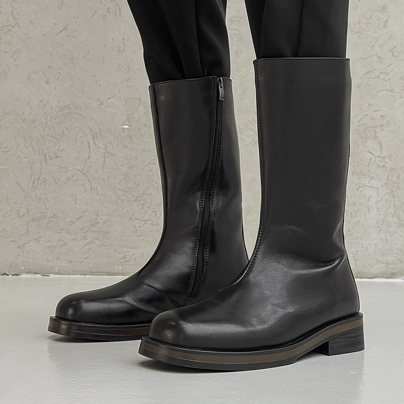 Botas Chelsea de cano alto mas - Men'S Fashion Plus avaliação e preço